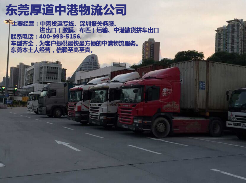 东莞到香港专线 东莞到香港专线
